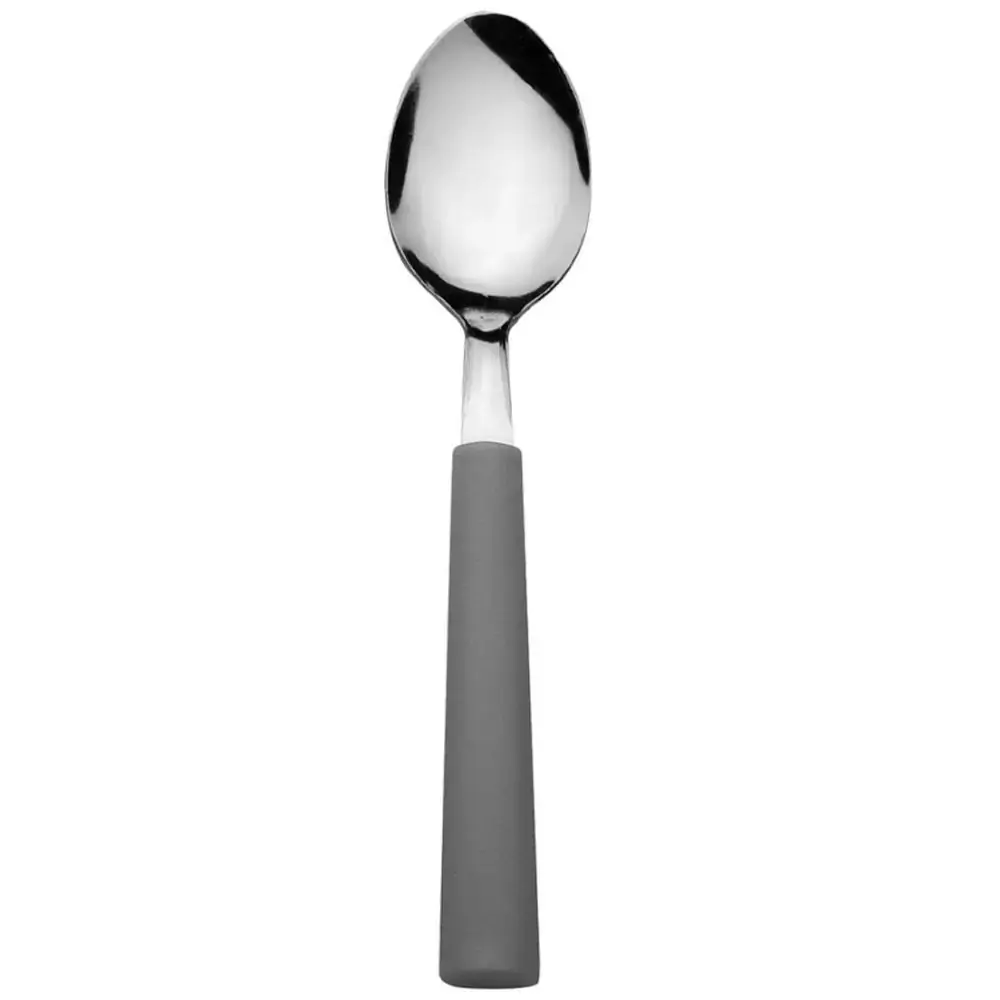 Conjunto de 6 Colheres de Mesa Cinza Neutro