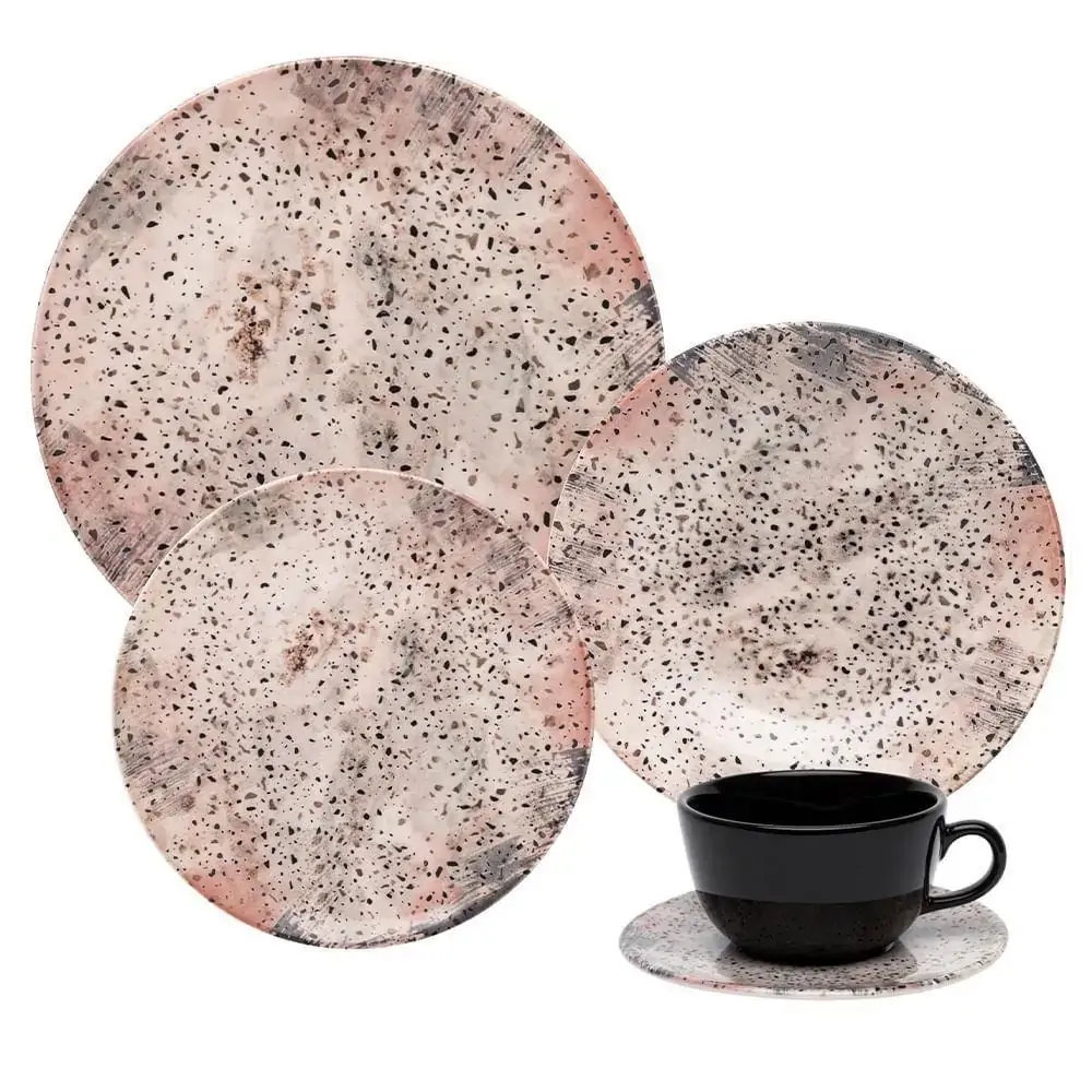 Cj De Jantar/cha 20pcs Tb Mail Order Terrazzo Oxford