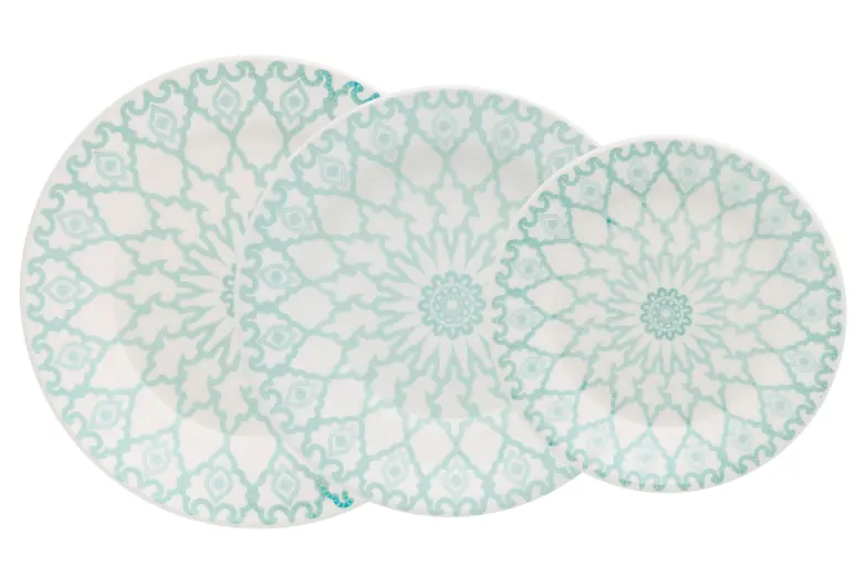 Apararelho Jantar E Lanche Mandala 12pcs Al81 5258 Oxford