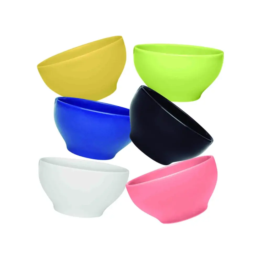 12 Tigelas Cereal 600ml Bowl Cod. Barra Unico Sortido
