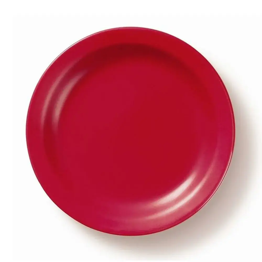 Prato Oxford Sobremesa 20cm Vermelho