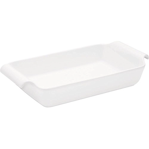 Travessa Refratária Redonda Oxford Cookware Branca 32 x 8 cm
