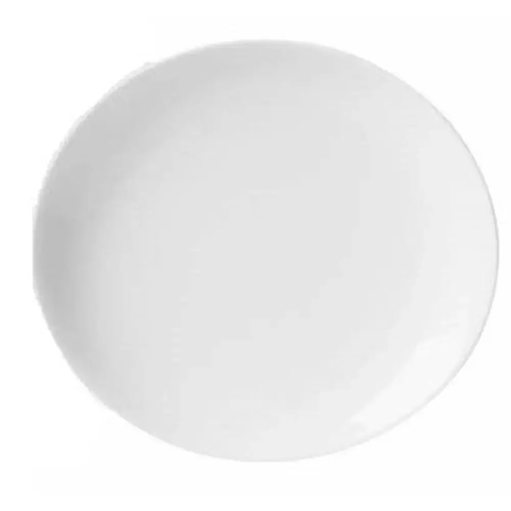 Prato Sobremesa 21cm Oval White