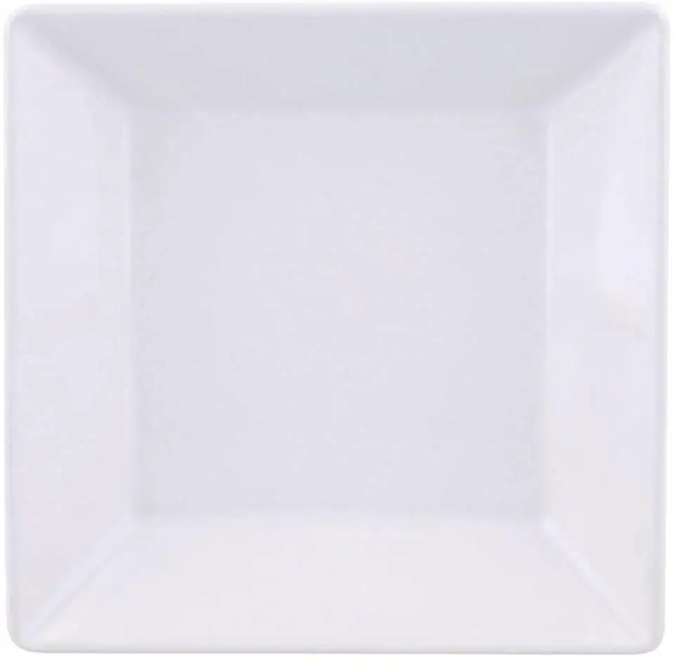 Prato Fundo 21x21cm Quartier White