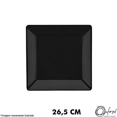 Prato Raso 26,5x26,5cm Quartier Black
