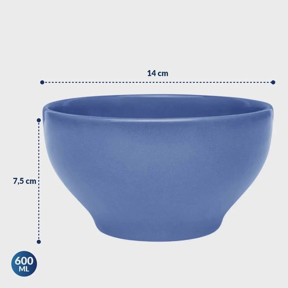 Tigela Azul 600ml Biona