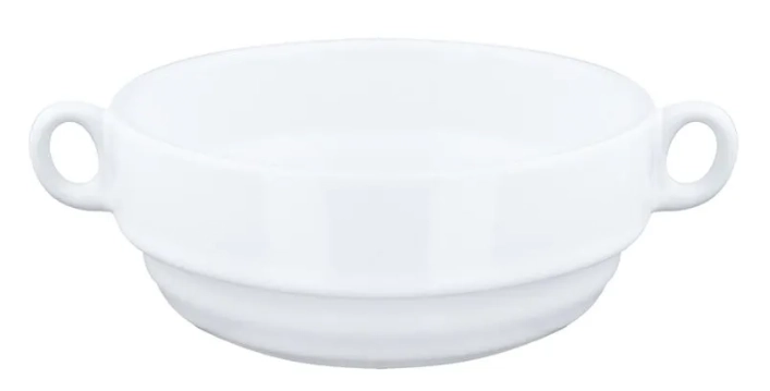 Tigela Oxford Consome C/asa 13cm Bco