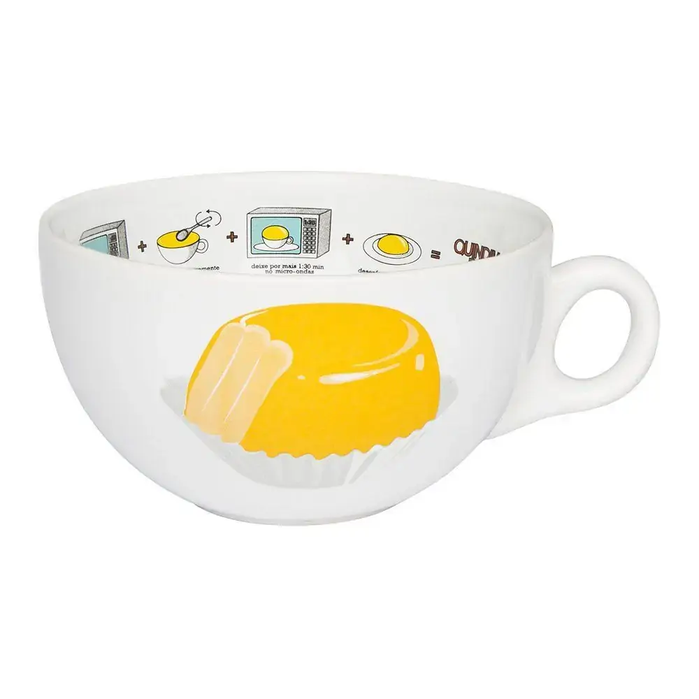 Tigela / Caneca Oxford Quindim