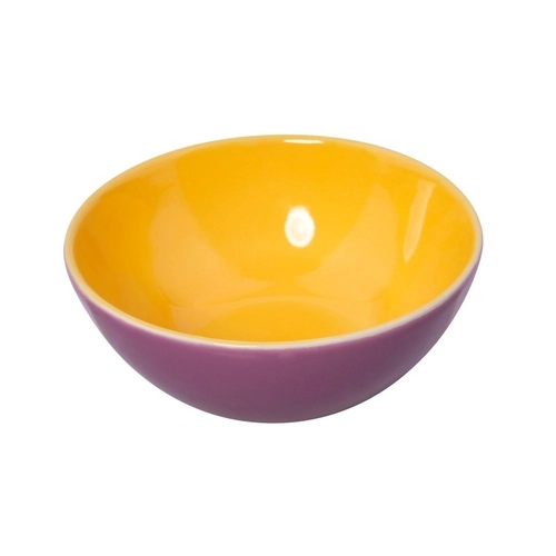 Bowl Oxford Porcelana Violeta/amarelo