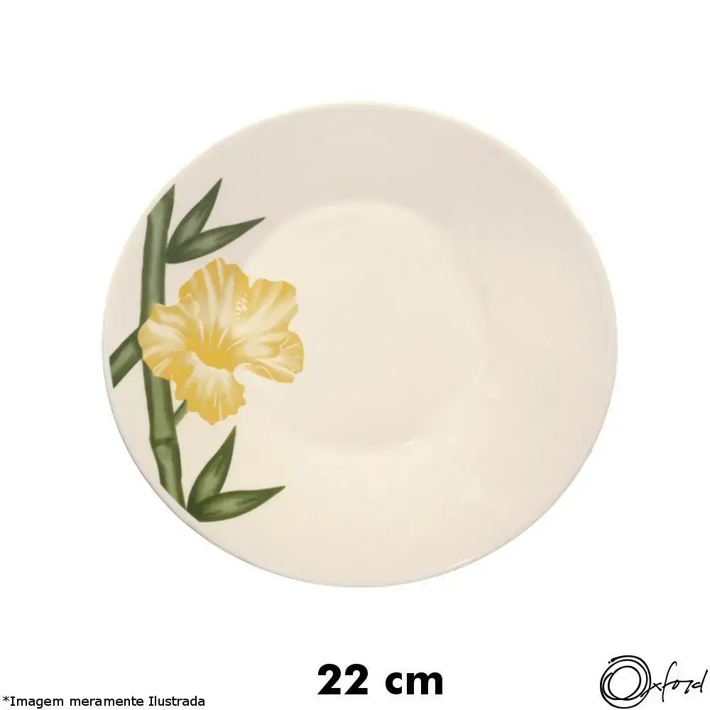 Prato Fundo Biona 22cm Tropical