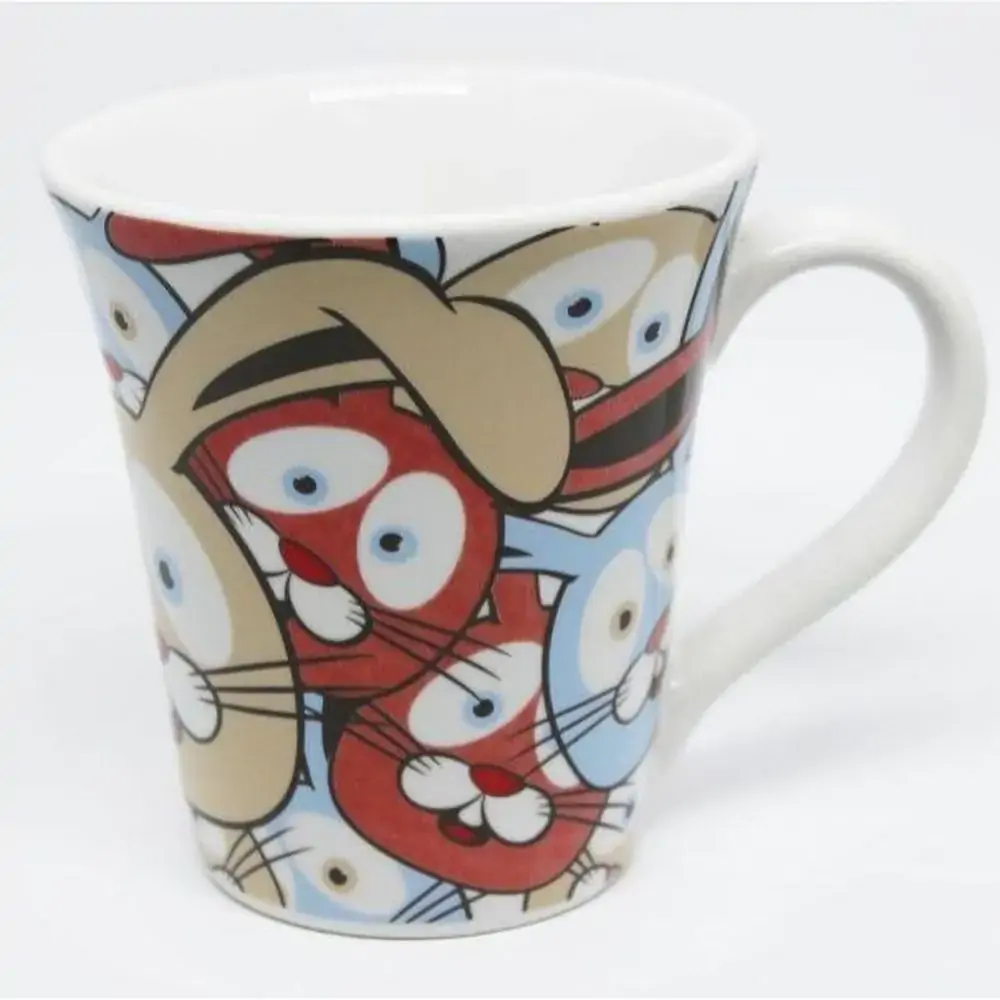Caneca Oxford Tulipa 330ml Coelhos