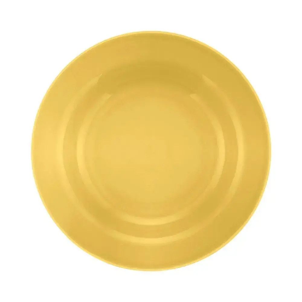 Prato Fundo Oxford 21cm Donna Amarelo
