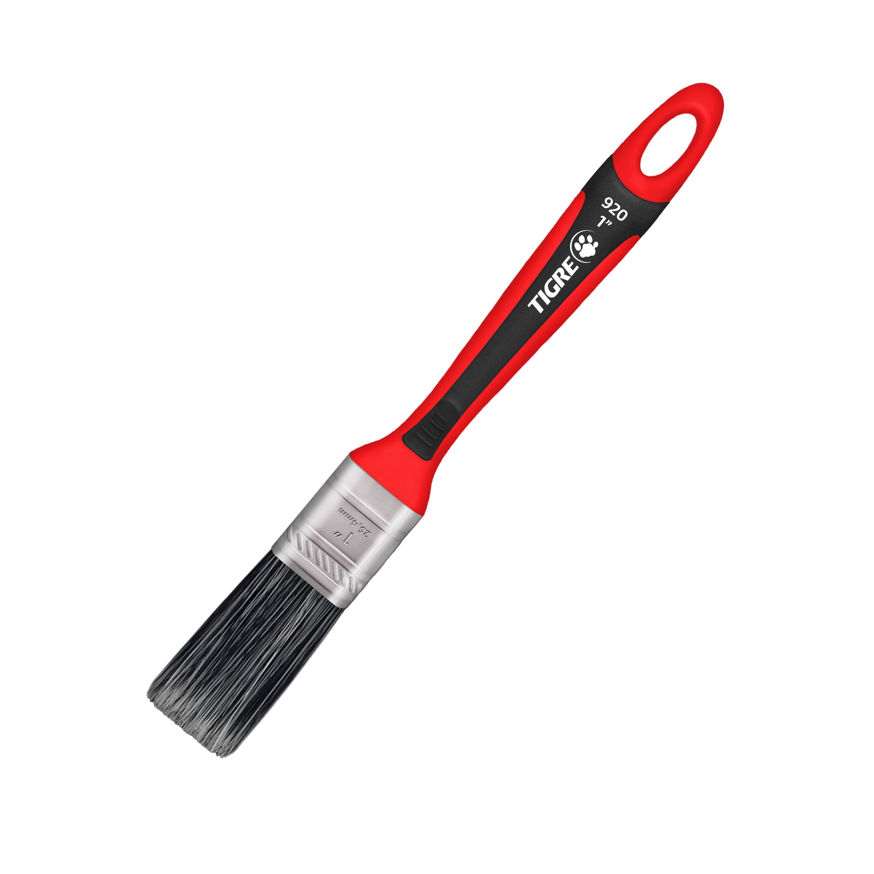 Pincel para Alvenaria e Parede Vermelho Tigre 25,4mm