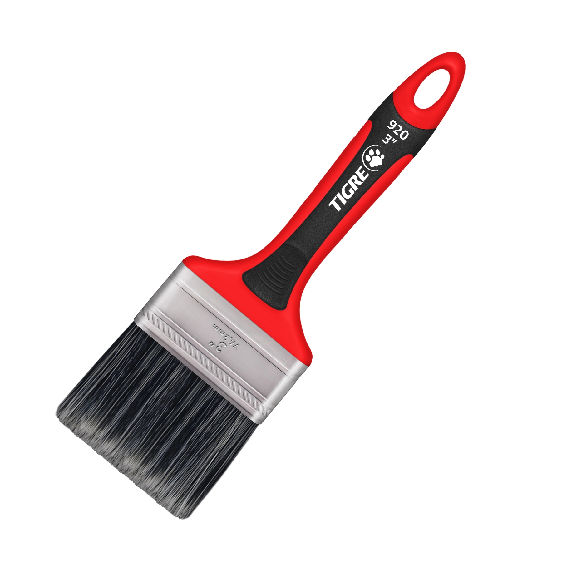 Pincel para Alvenaria e Parede Vermelho Tigre 76,2mm