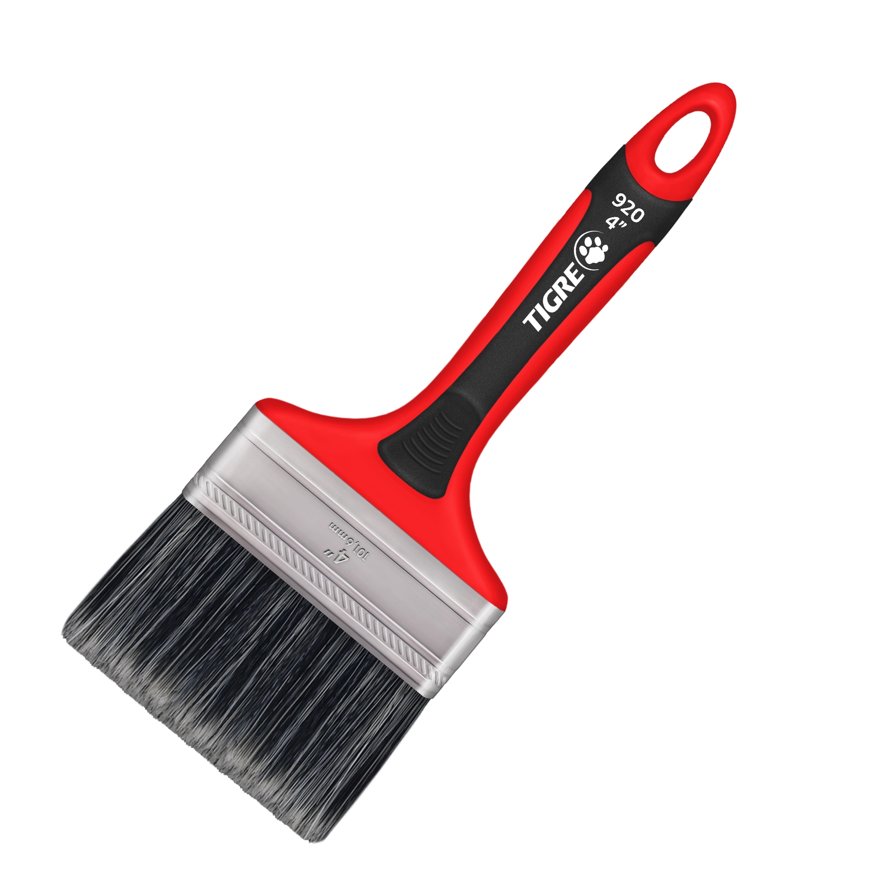 Pincel para Alvenaria e Parede Vermelho Tigre 101,6mm
