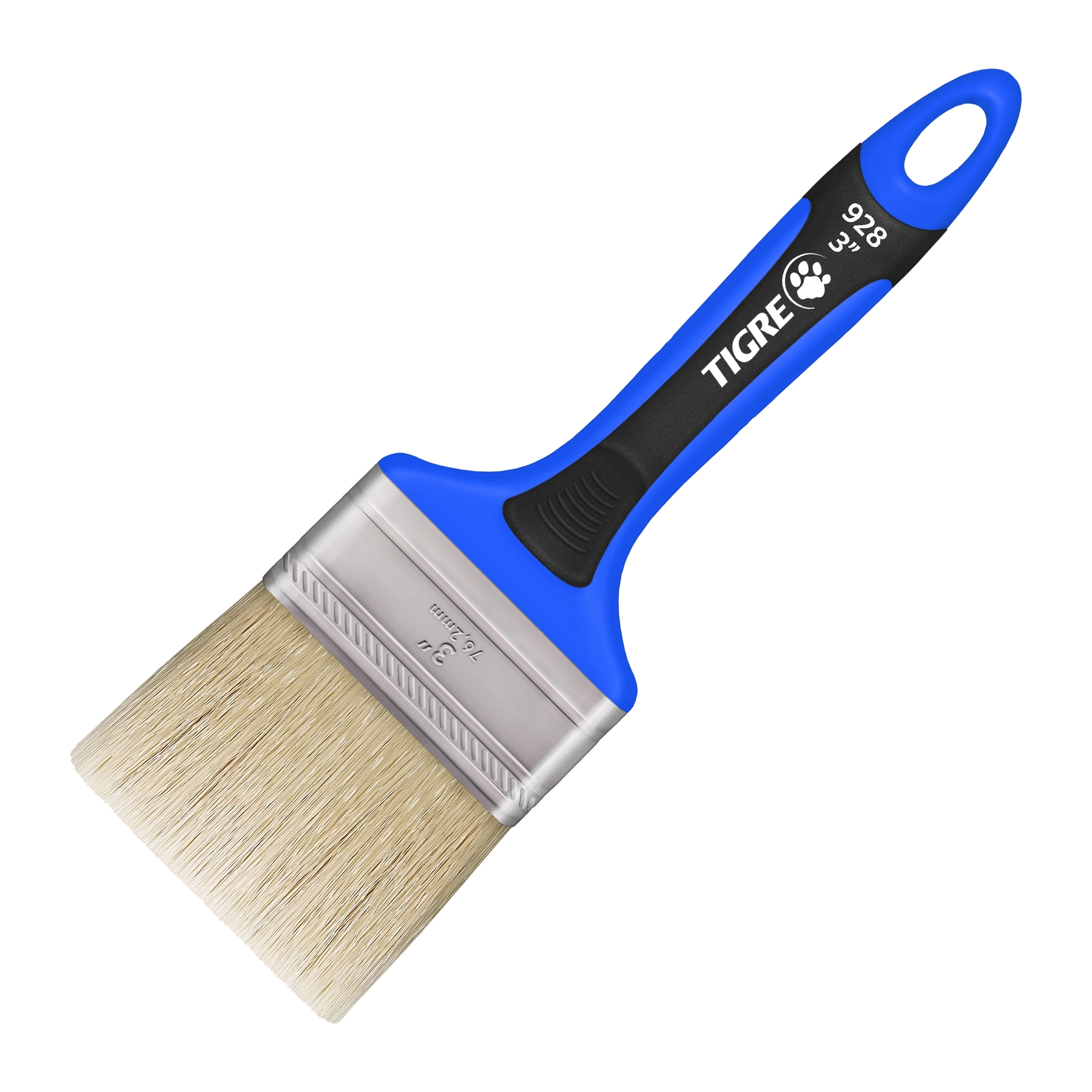 Pincel para Stain e Verniz Premium Sintético Branco 3   928 Tigre