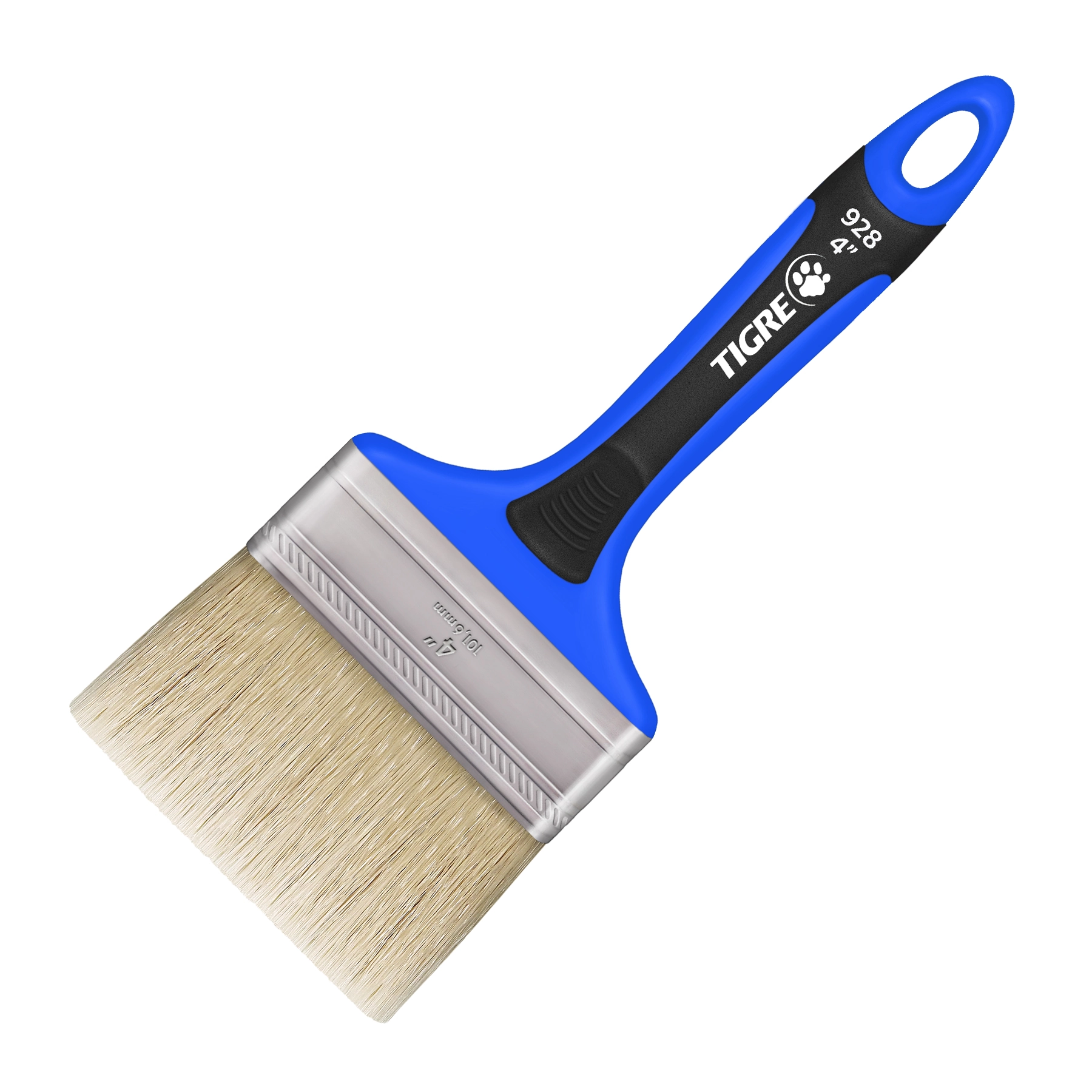 Pincel para Stain e Verniz Premium Sintético Branco 4   928 Tigre