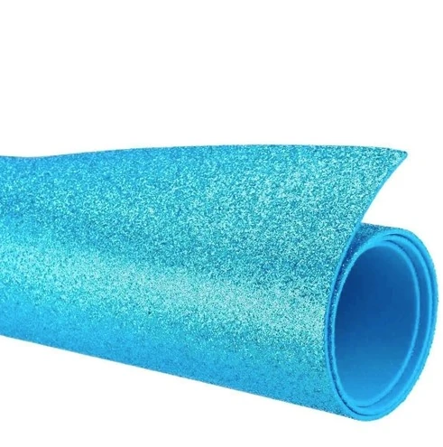 Placa De Eva Glitter 40x60 Azul Claro 02x05 602058