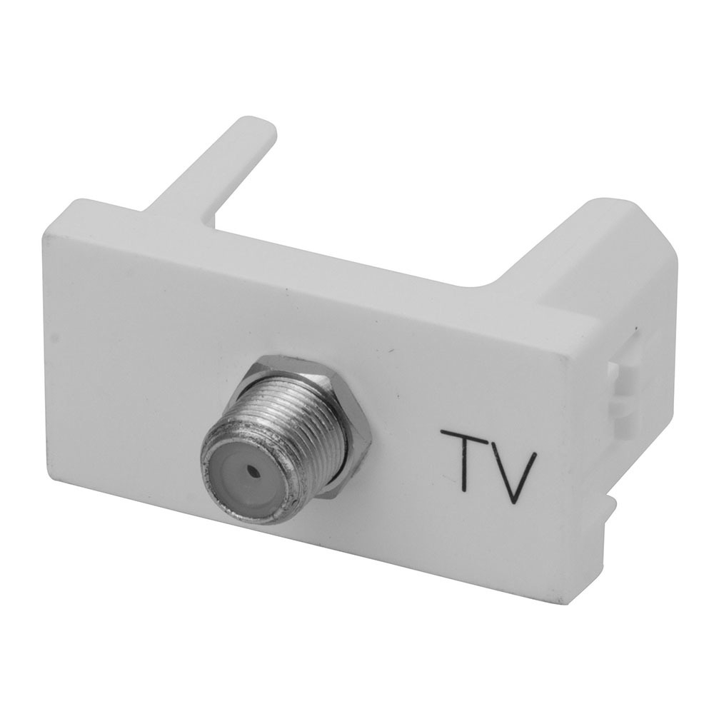 Módulo Tomada De Tv - Branco - Pial Plus +