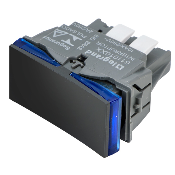 Módulo Interruptor Simples - Preta - Pial Plus +