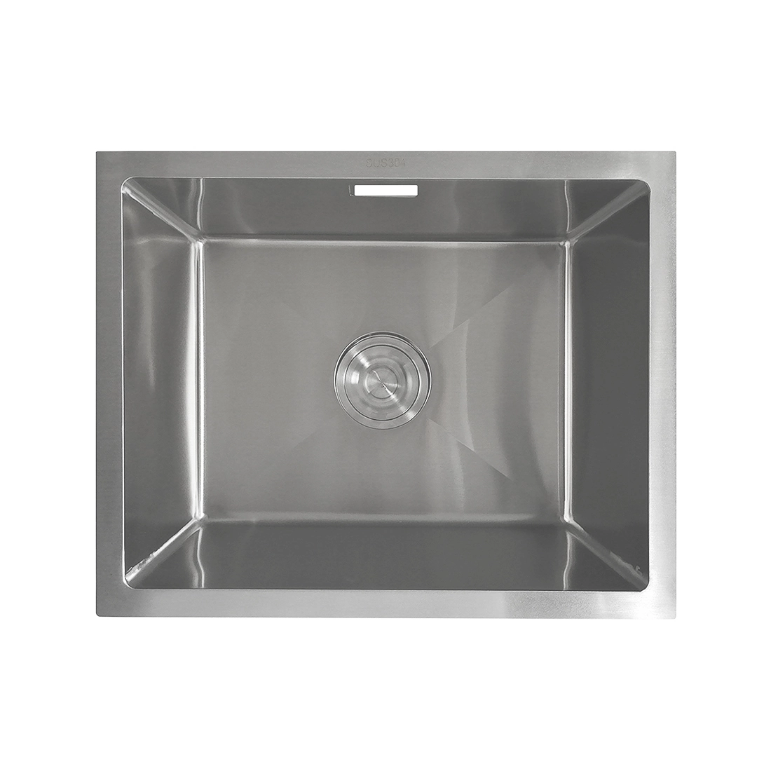 Cuba Inox De Cozinha - Embutir Ou Sobrepor Gourmet 50x40 Com Acessórios - Prata