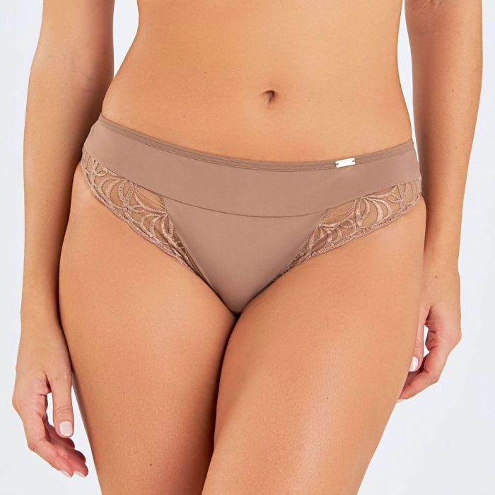 Calcinha Dilady Tanga Sensual Cacau G
