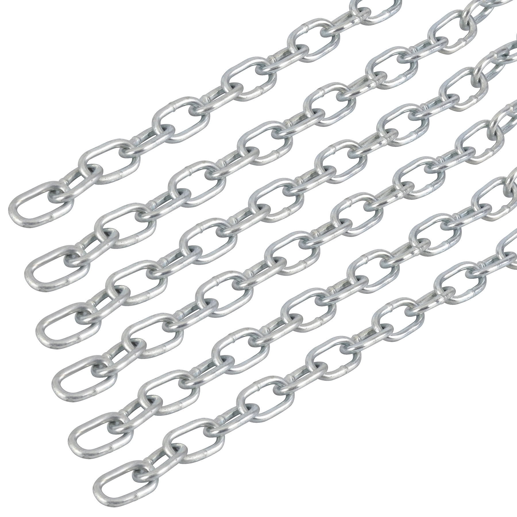 Corrente de Aço Carbono Elo Reto 3,2mm até 170kgf 3M