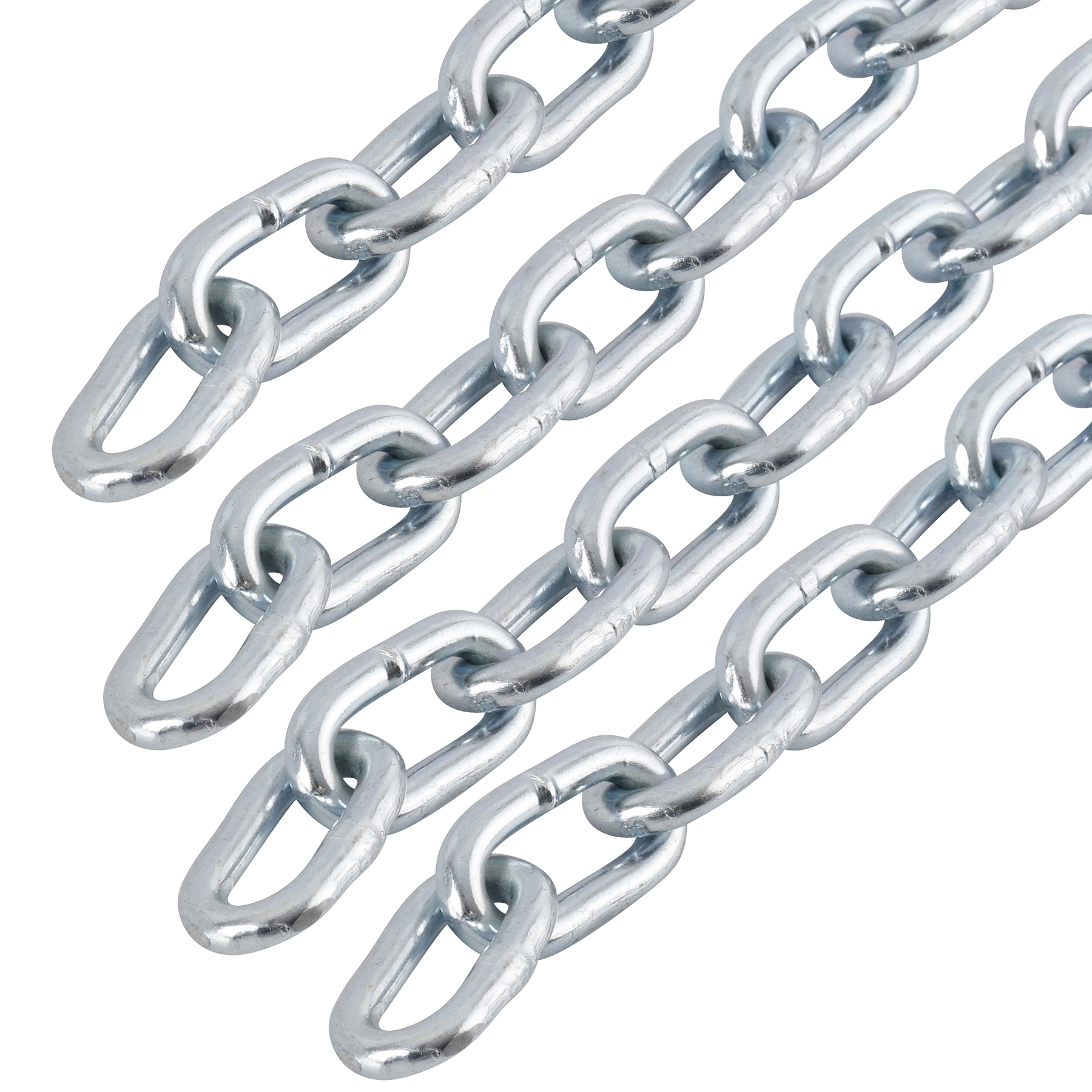 Corrente de Aço Carbono Elo Reto 5mm até 350kgf 2M