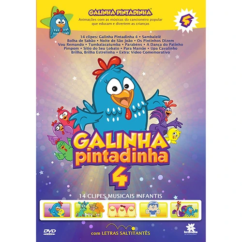 Dvd Galinha Pintadinha 4