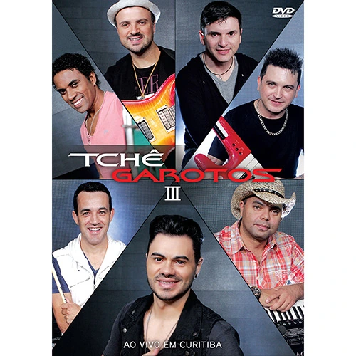 Dvd Tchê Garotos Iii Ao Vivo Em Curitiba