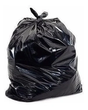 400 Sacos P/ Lixo De 60 Litros Preto - 60x70x0,06 (4pcts) Preto