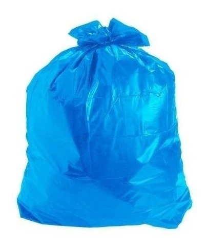 Saco Lixo Azul 30l C/50 Unidades Azul