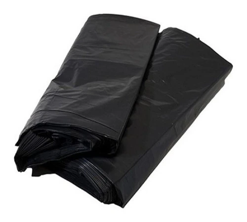 Saco De Lixo 100 Litros Reforçado 25 Un. Preto