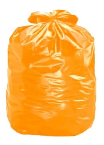 Saco De Lixo Reciclar 100l Laranja 115x130x6