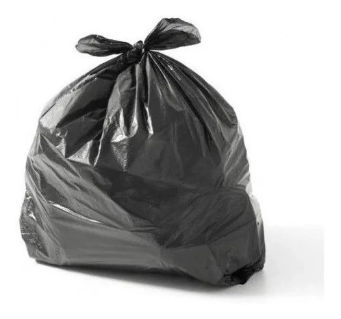 Saco De Lixo Reforçado Preto 20 Litros - (50 Unidades)