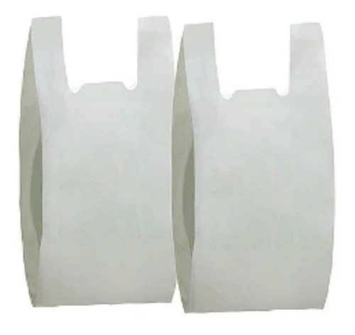 Sacola Plástica Reciclada Reforçada 30x40 Branca 4kg
