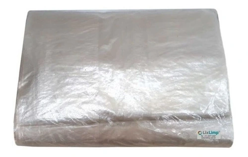Sacos Para Lixo Transparente 40 Litros Normal 100un