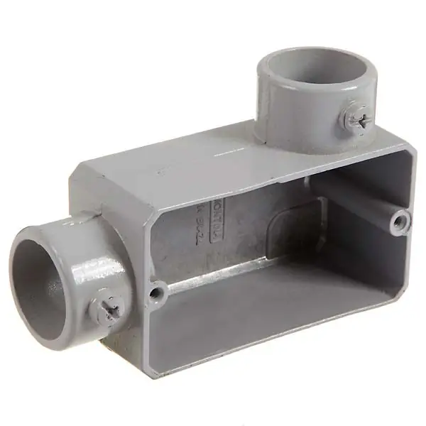 Condulete 3/4" 4x2 sem Rosca Alumínio Tramontina