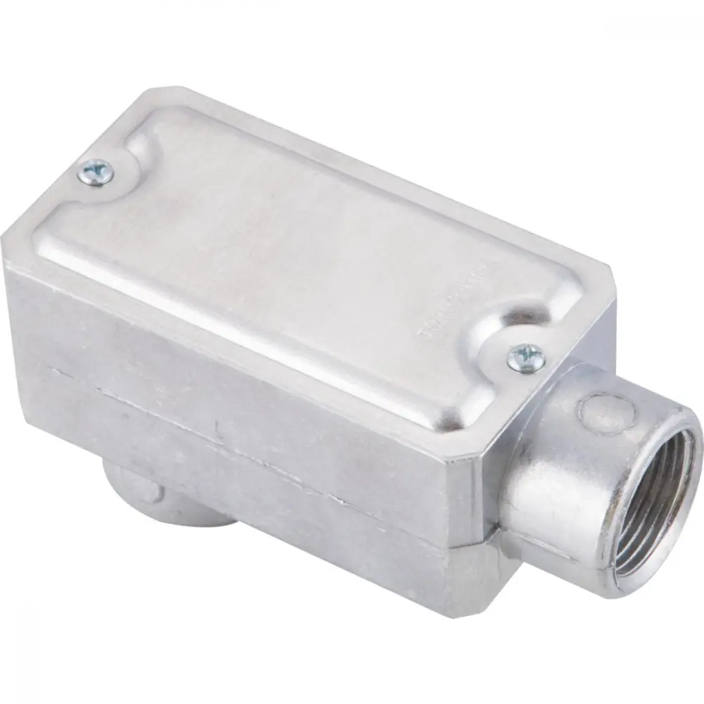 Condulete Fixo 1/2" Tipo "lb" - Com Tampa / Rosca Bsp / Sem Pintura