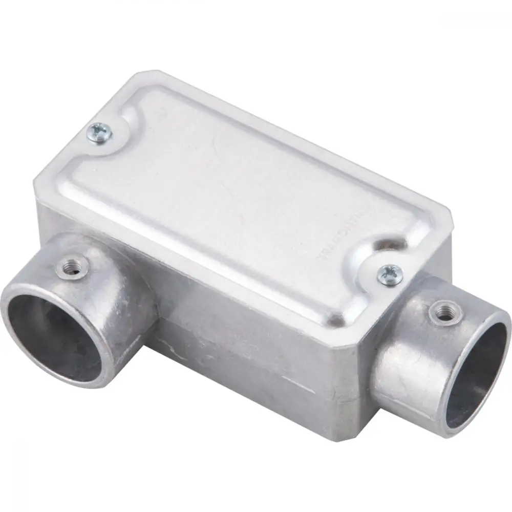 Condulete Fixo 3/4" Tipo "lr" - Com Tampa / Sem Rosca / Sem Pintura