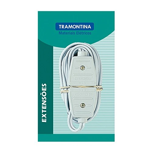 Extensao Tramontina Cinza 5m