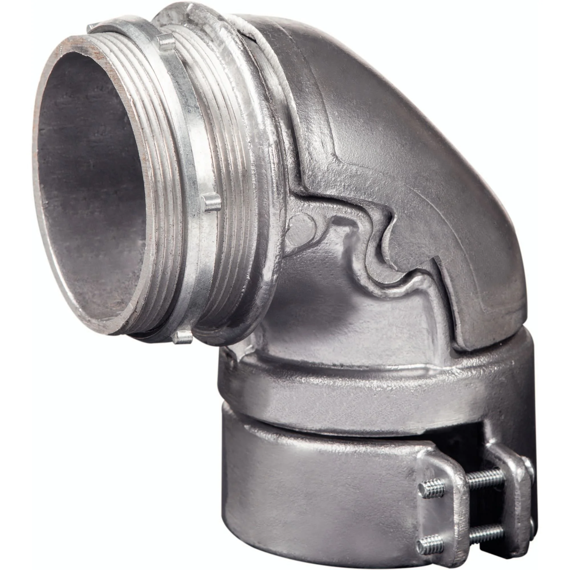 Conector Curvo 2.1/2 Tramontina Com Rosca