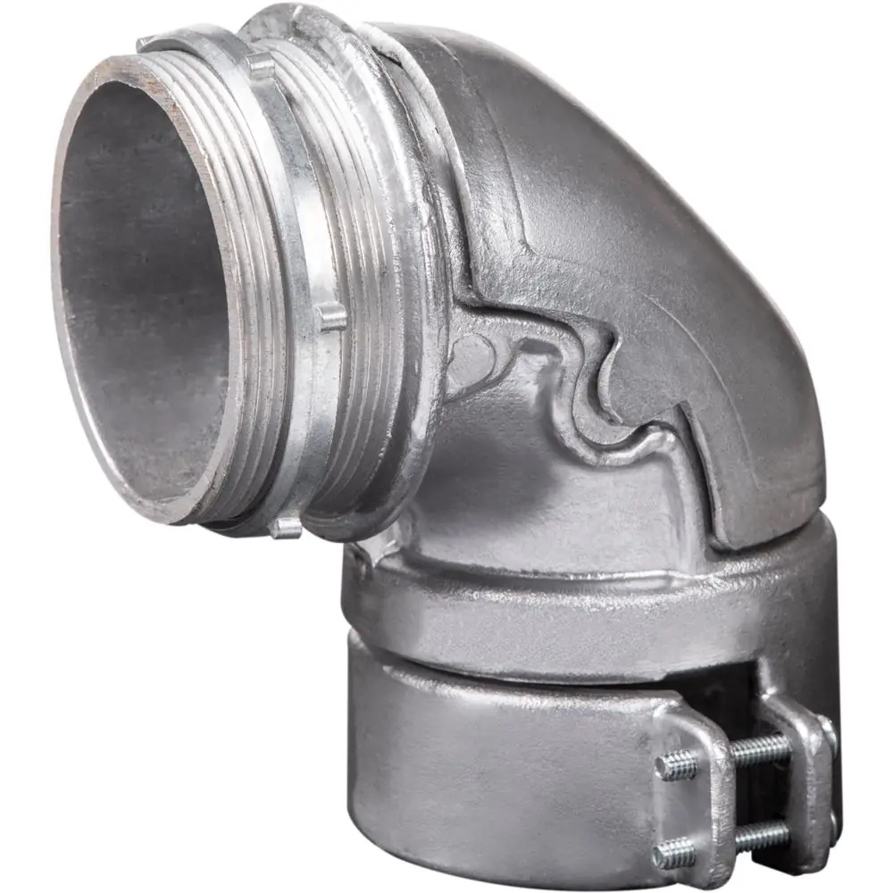 Conector Curvo Com Rosca 3"