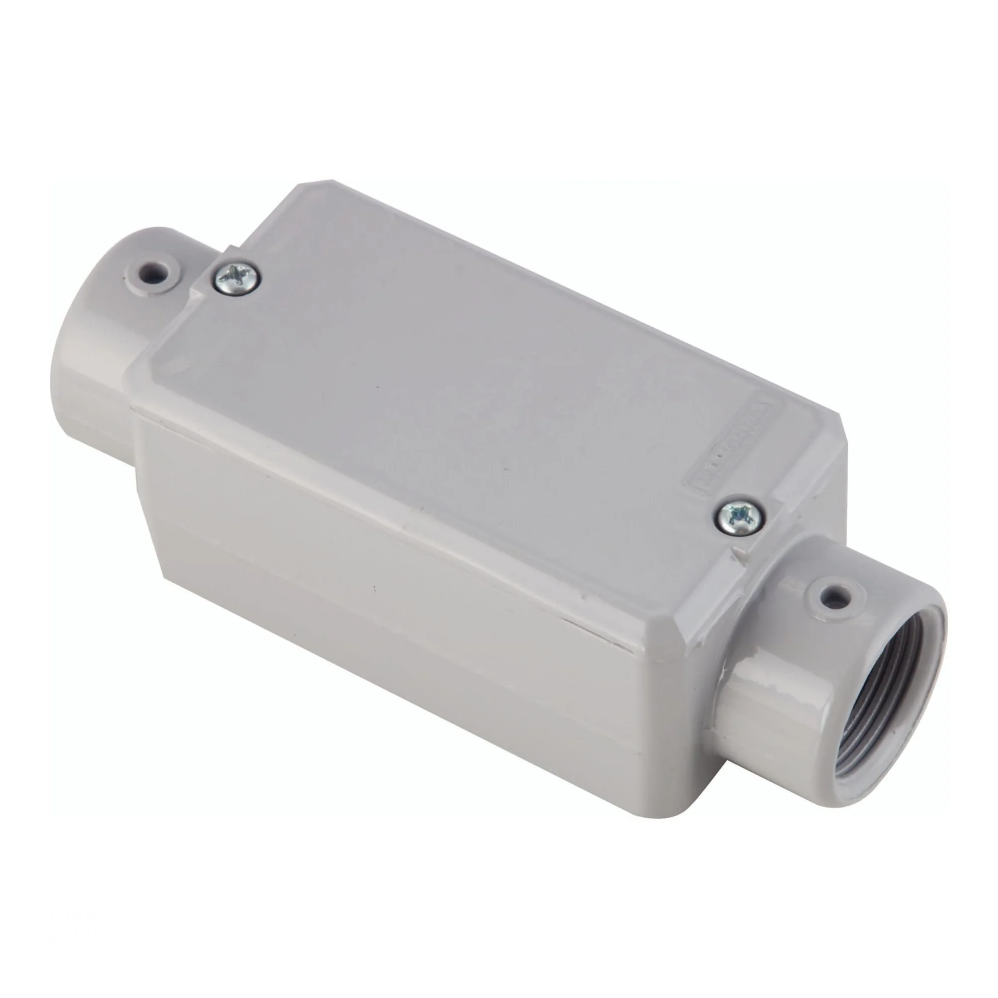 Condulete Fixo Tipo c 3/4 Tramontina Tampa / Rosca Bsp / Pintura Eletrostáticaa Pó
