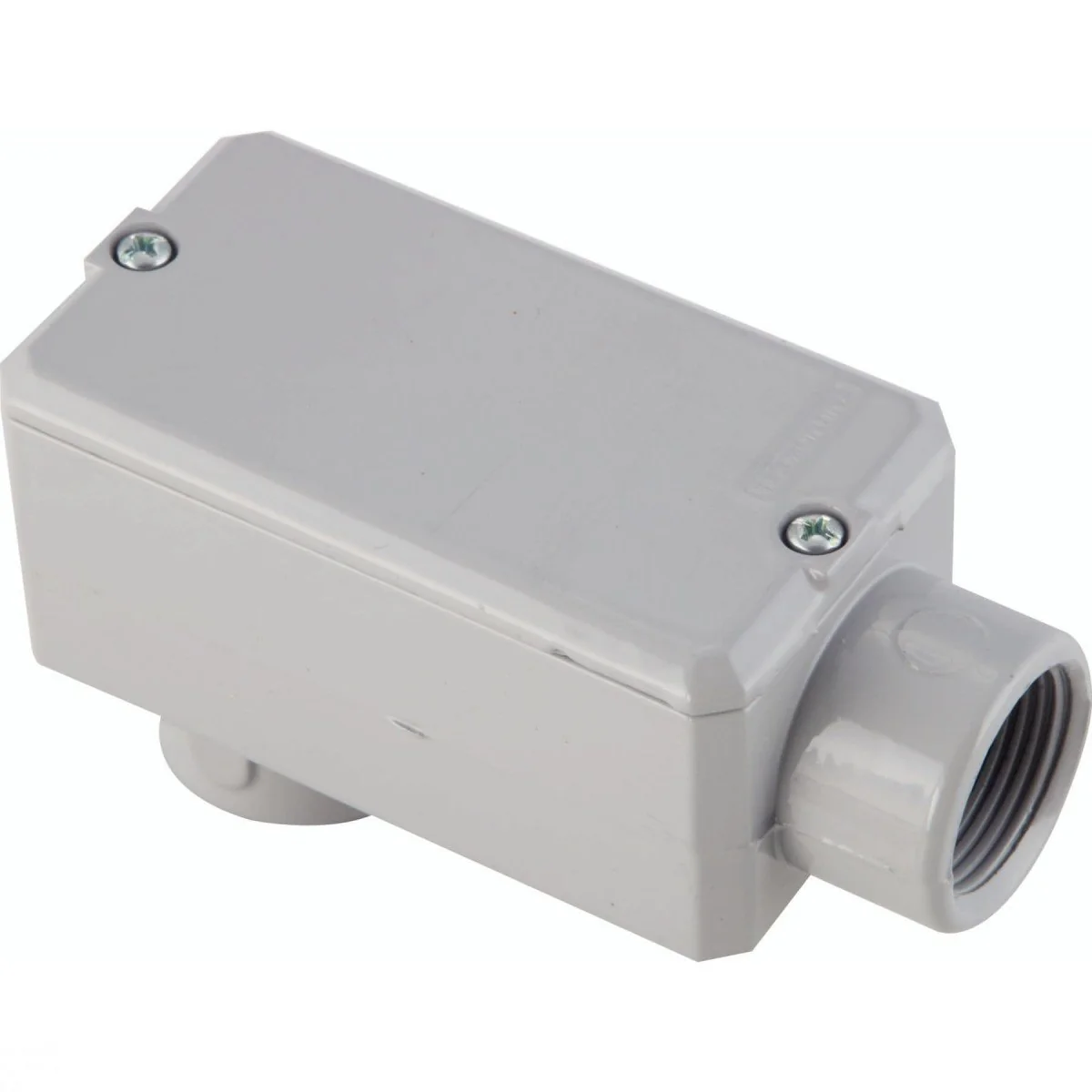 Condulete Fixo 1 Tipo lb - Com Tampa / Rosca Bsp / Com Pintura Eletrostática A Pó Tramontina