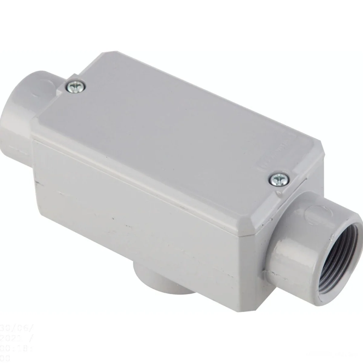 Condulete Fixo 1 Tipo tb - Com Tampa / Rosca Bsp / Com Pintura Eletrostática A Pó Tramontina