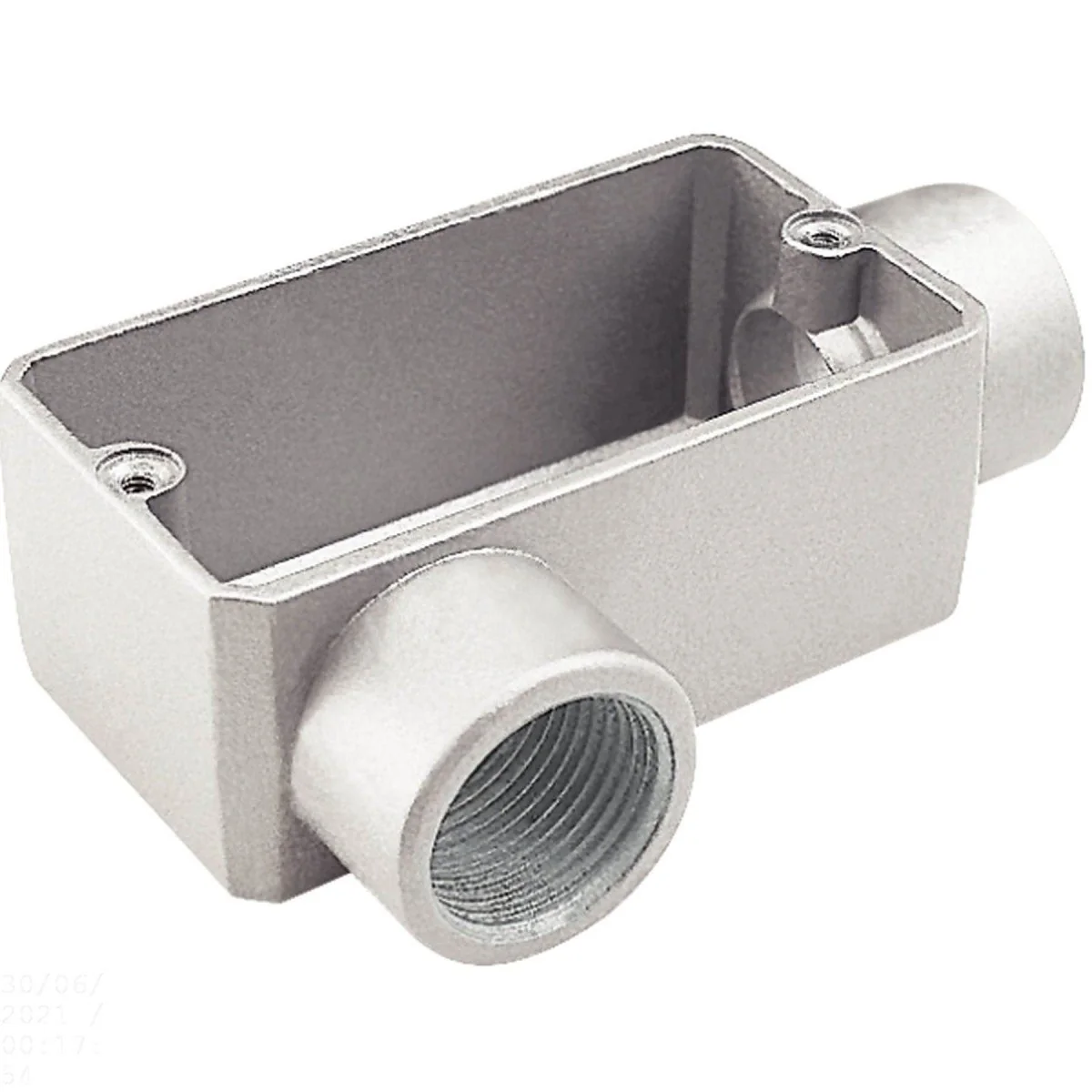 Condulete Fixo 1 Tipo lr - Sem Tampa / Rosca Bsp / Sem Pintura Tramontina