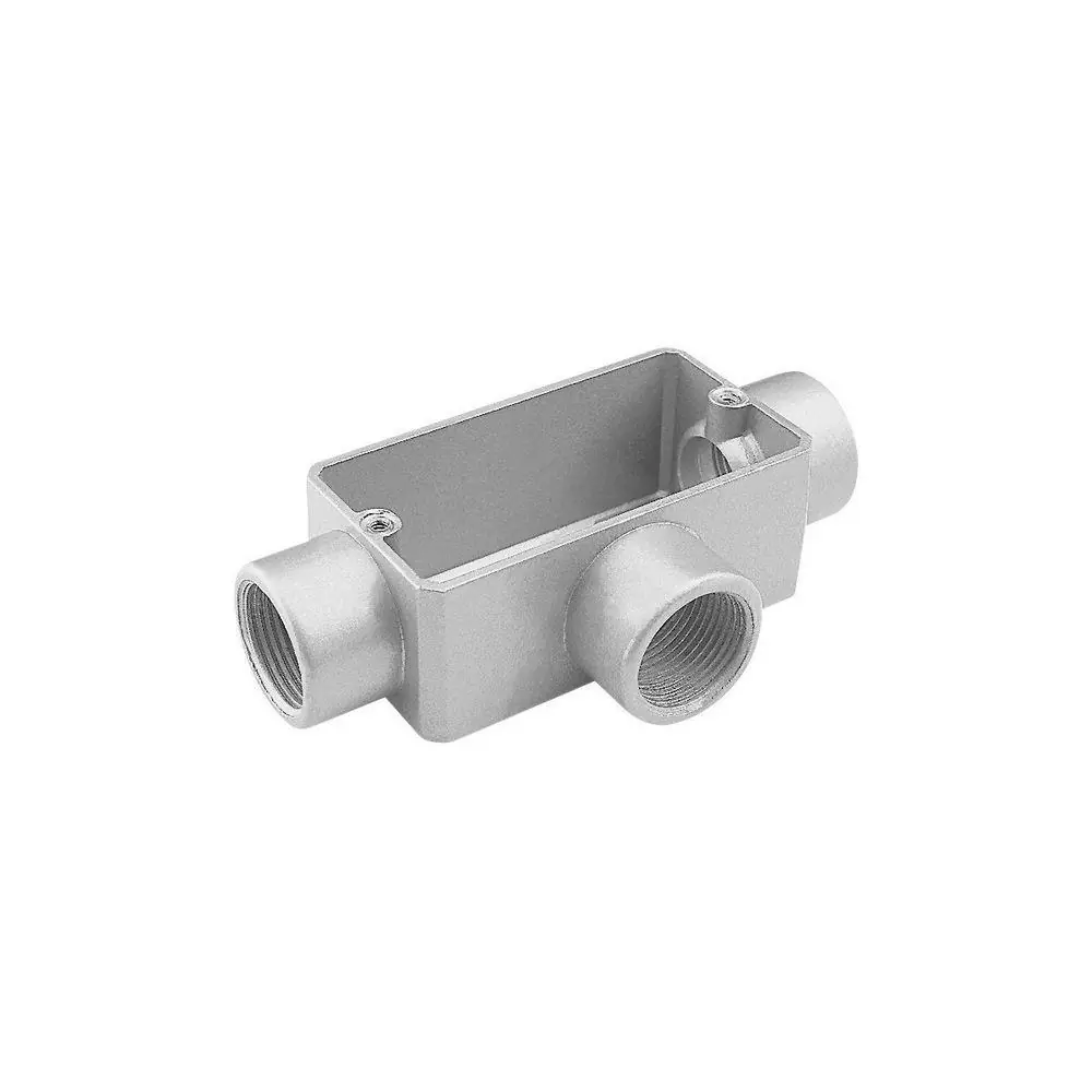 Condulete Fixo 1" Tipo "t" - Sem Tampa / Rosca Bsp / Sem Pintura