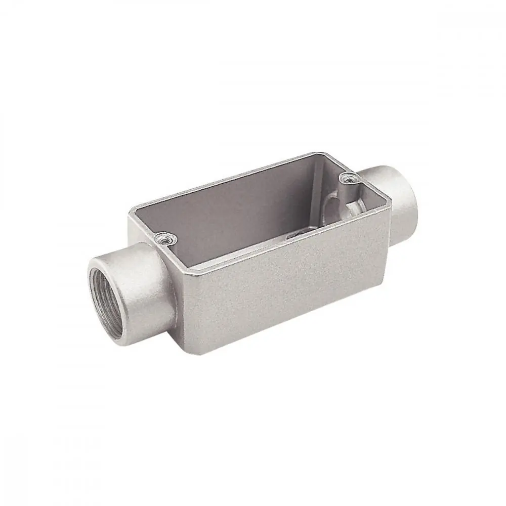Condulete Fixo 1.1/2" Tipo "c" - Com Tampa / Rosca Bsp / Sem Pintura