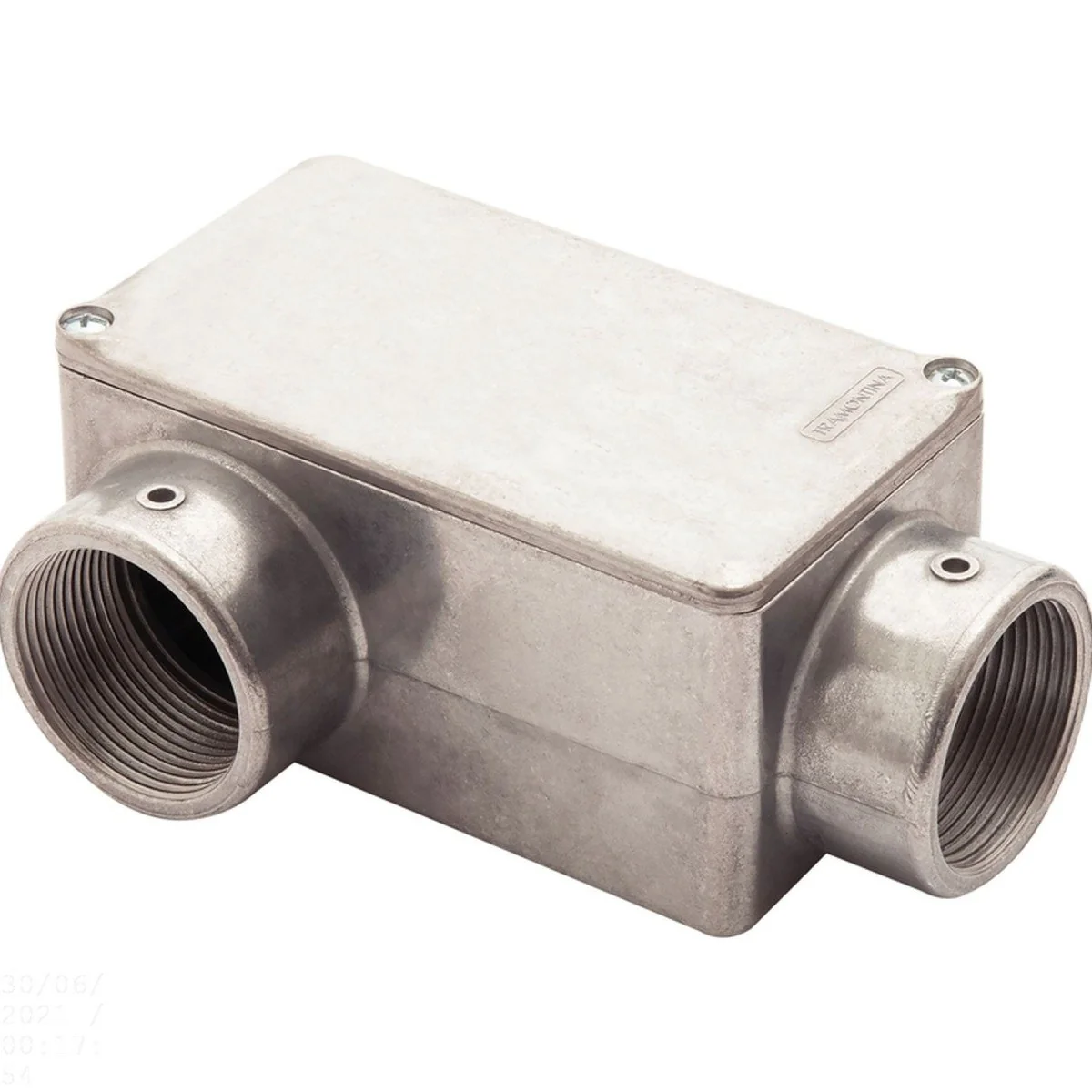Condulete Fixo 1.1/4 Tipo lr - Com Tampa / Rosca Bsp / Sem Pintura Tramontina
